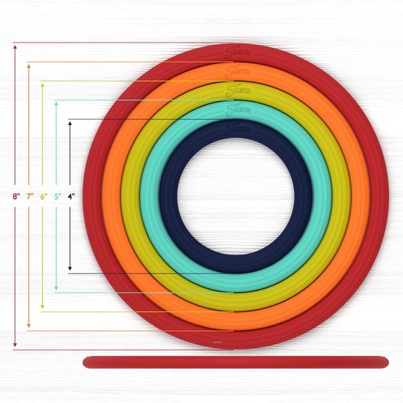 NWT- Fiesta 5 piece Trivet Set - Picture 5 of 12